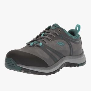 Keen Teal and Gray Steel Toe Utility Sneakers | Size 9